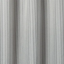 Rideau tamisant polyester Jalna gris L.260 x l.140 cm