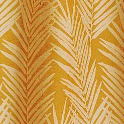 Rideau Tasmanie L.240 x L.140 cm jaune mangue