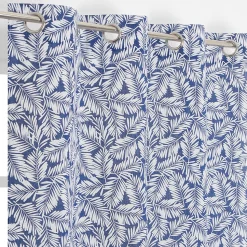 Rideau Taupaki bleu L.240 x l.135 cm