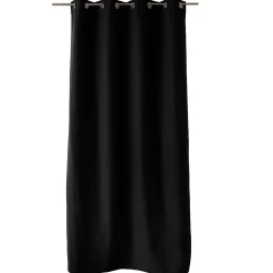 Rideau thermique doublé (135x240 cm - Noir)