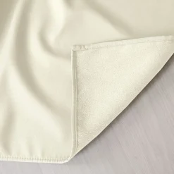 Rideau thermique en microfibre doublée (135x180 cm - Ecru)