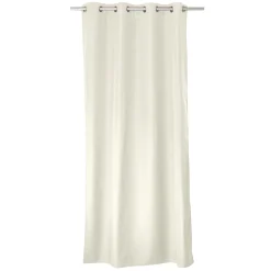 Rideau thermique en microfibre doublée (135x240 cm - Ecru)