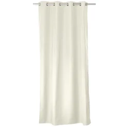 Rideau thermique en microfibre doublée (135x240 cm - Ecru)