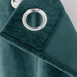 Rideau thermique en velours doublé polaire