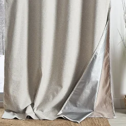 Rideau thermique et occultant hiver - été (140x260 cm - Lin)