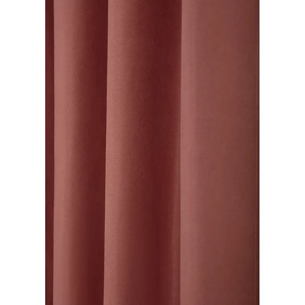 Rideau thermique Galon fronceur Rouge MC7005 130 x 250 (LxH)