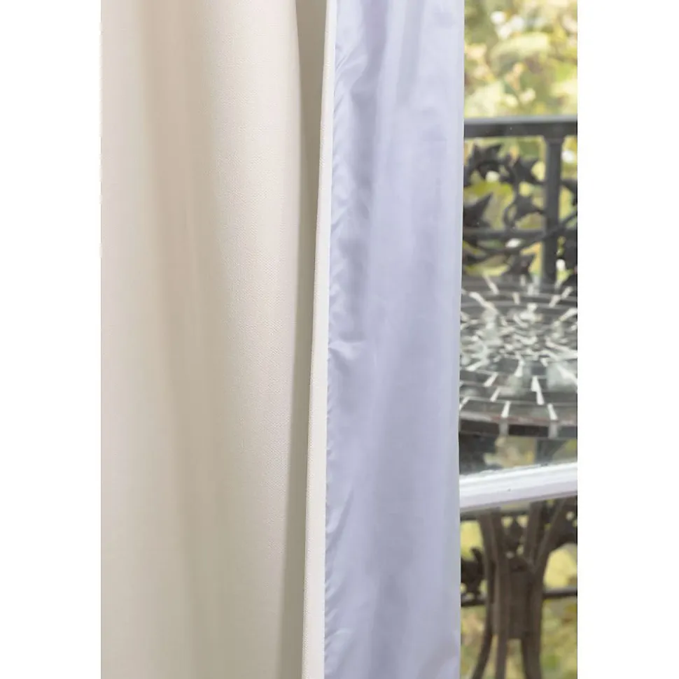 Rideau thermique Galon fronceur Beige MC634 130 x 250 (LxH)
