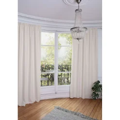 Rideau thermique Galon fronceur Beige MC634 130 x 250 (LxH)