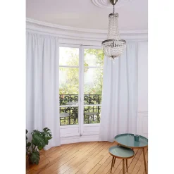Rideau thermique Galon fronceur Blanc MC720 130 x 250 (LxH)