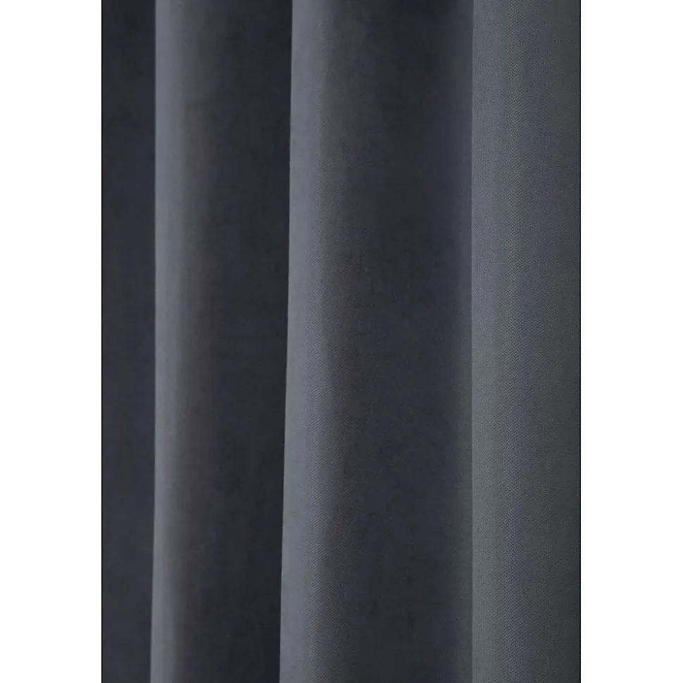 Rideau thermique Galon fronceur Gris MC458 130 x 250 (LxH)
