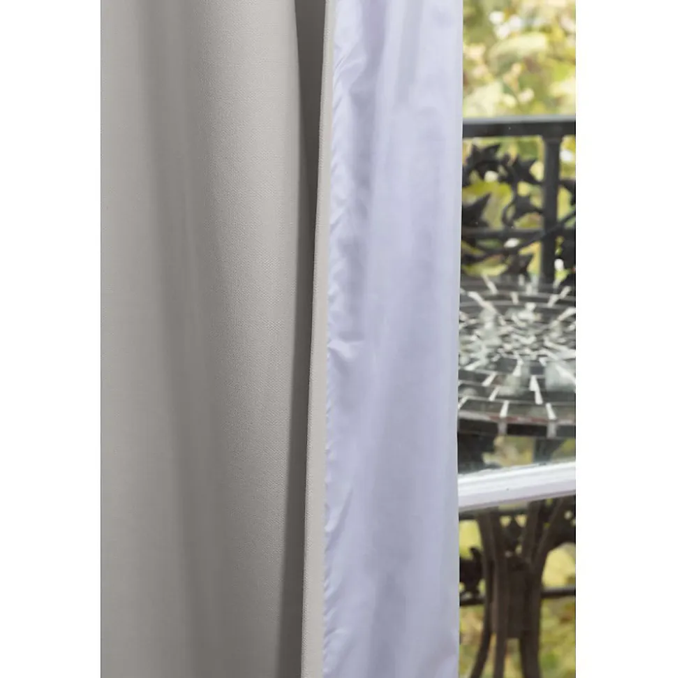 Rideau thermique Galon fronceur Gris MC17 130 x 250 (LxH)