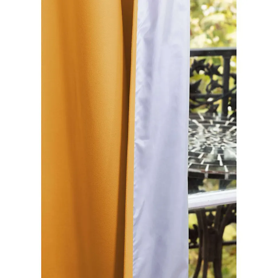 Rideau thermique Galon fronceur Jaune MC215 130 x 250 (LxH)