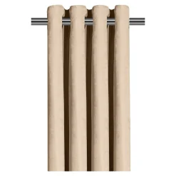 Rideau thermique Meiere GoodHome l.140 x H.260 cm beige