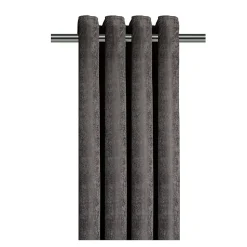 Rideau thermique Meiere GoodHome l.140 x H.260 cm gris