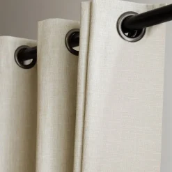Rideau thermique occultant Oeillets Beige MC632 130 x 260 (LxH)