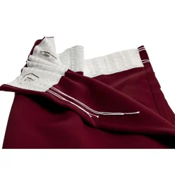 Rideau thermique occultant Galon fronceur Rouge MC330 140 x 300 (LxH)