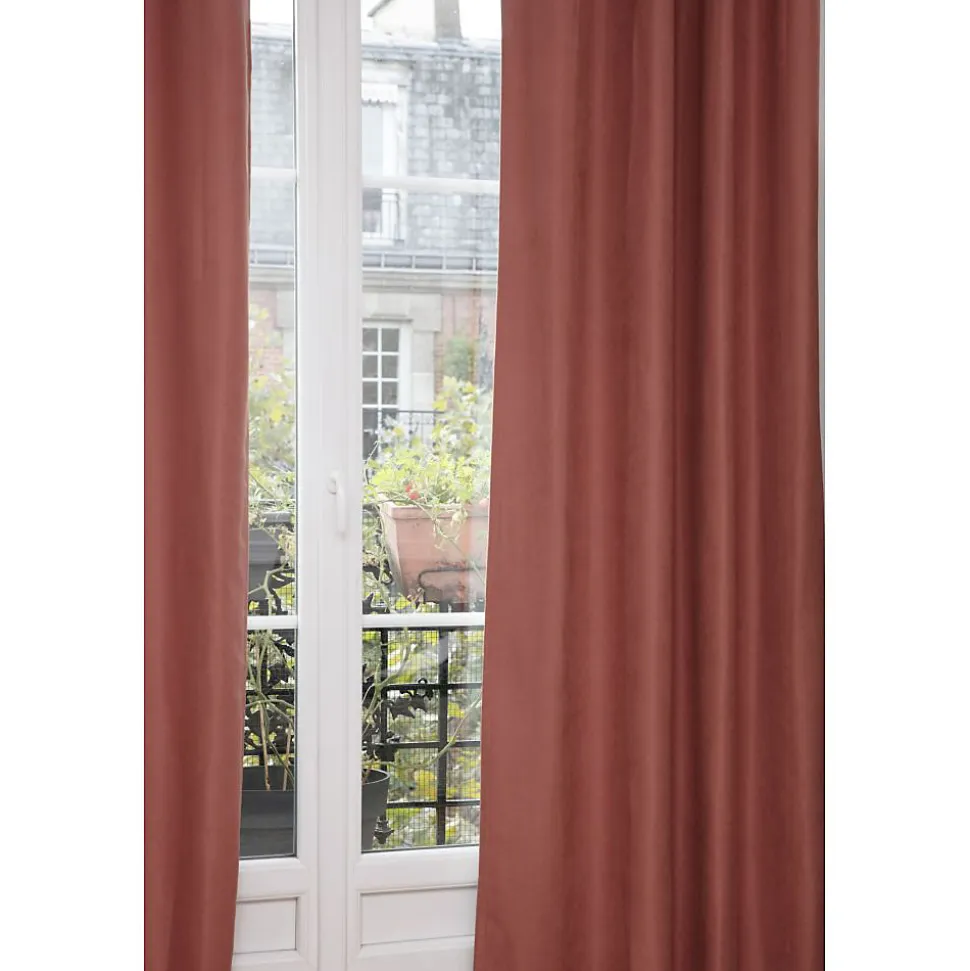 Rideau thermique Oeillets Rouge MC7005 130 x 250 (LxH)