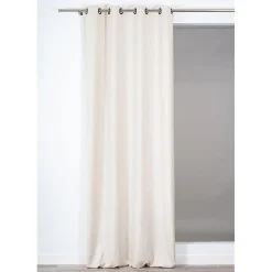 Rideau thermique Oeillets Beige MC721 130 x 260 (LxH)