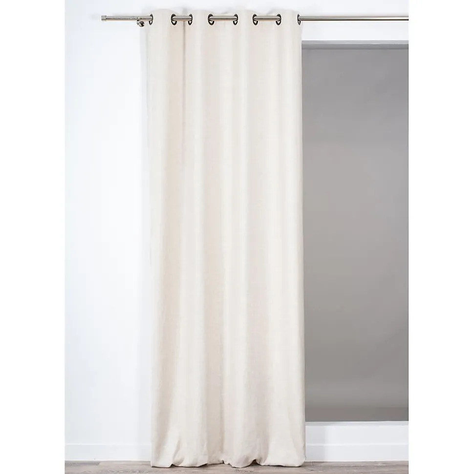 Rideau thermique Oeillets Beige MC721 130 x 260 (LxH)