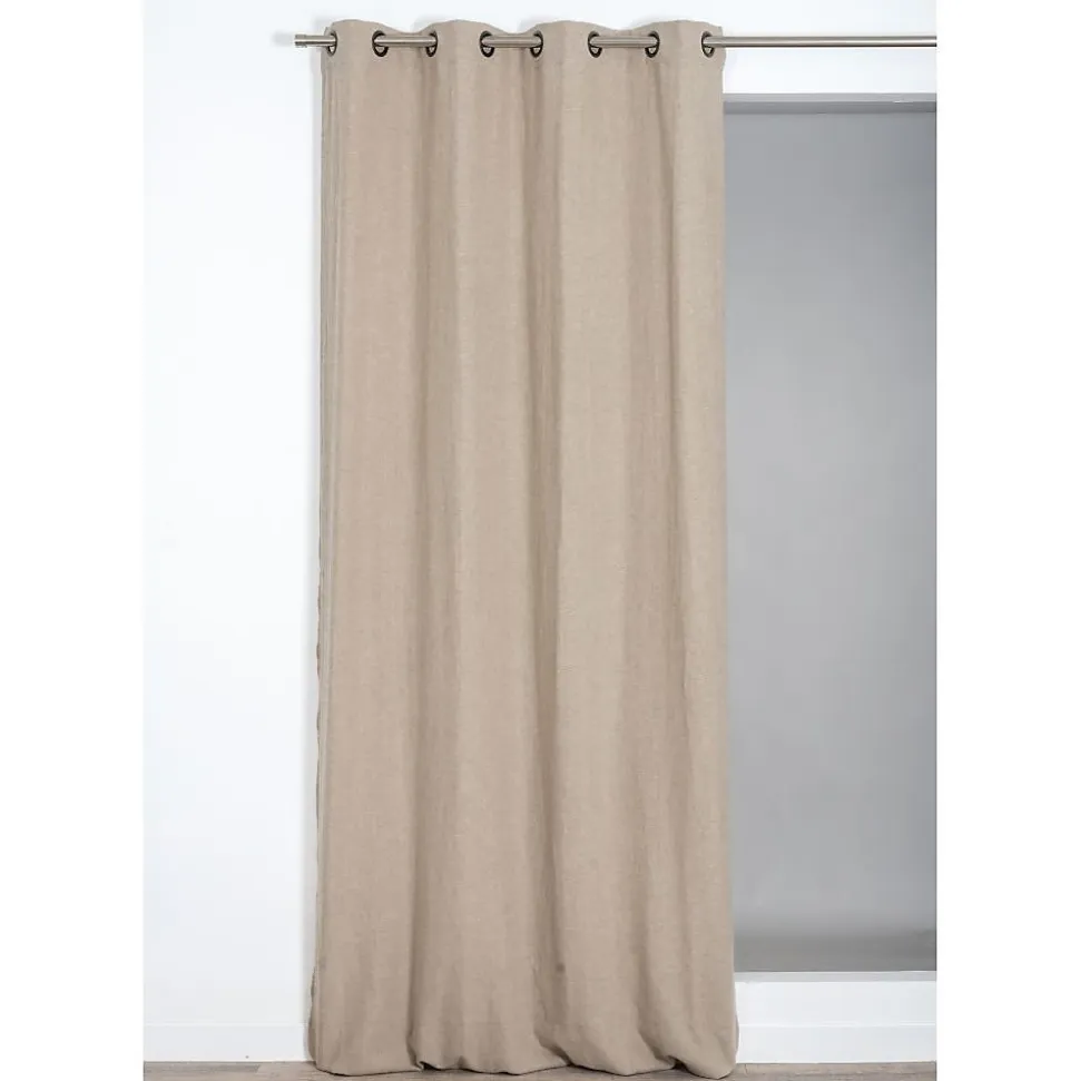 Rideau thermique Oeillets Beige MC632 140 x 260 (LxH)