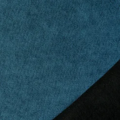 Rideau thermique phonique et semi occultant KONFOR (140x180 cm - Bleu Paon)