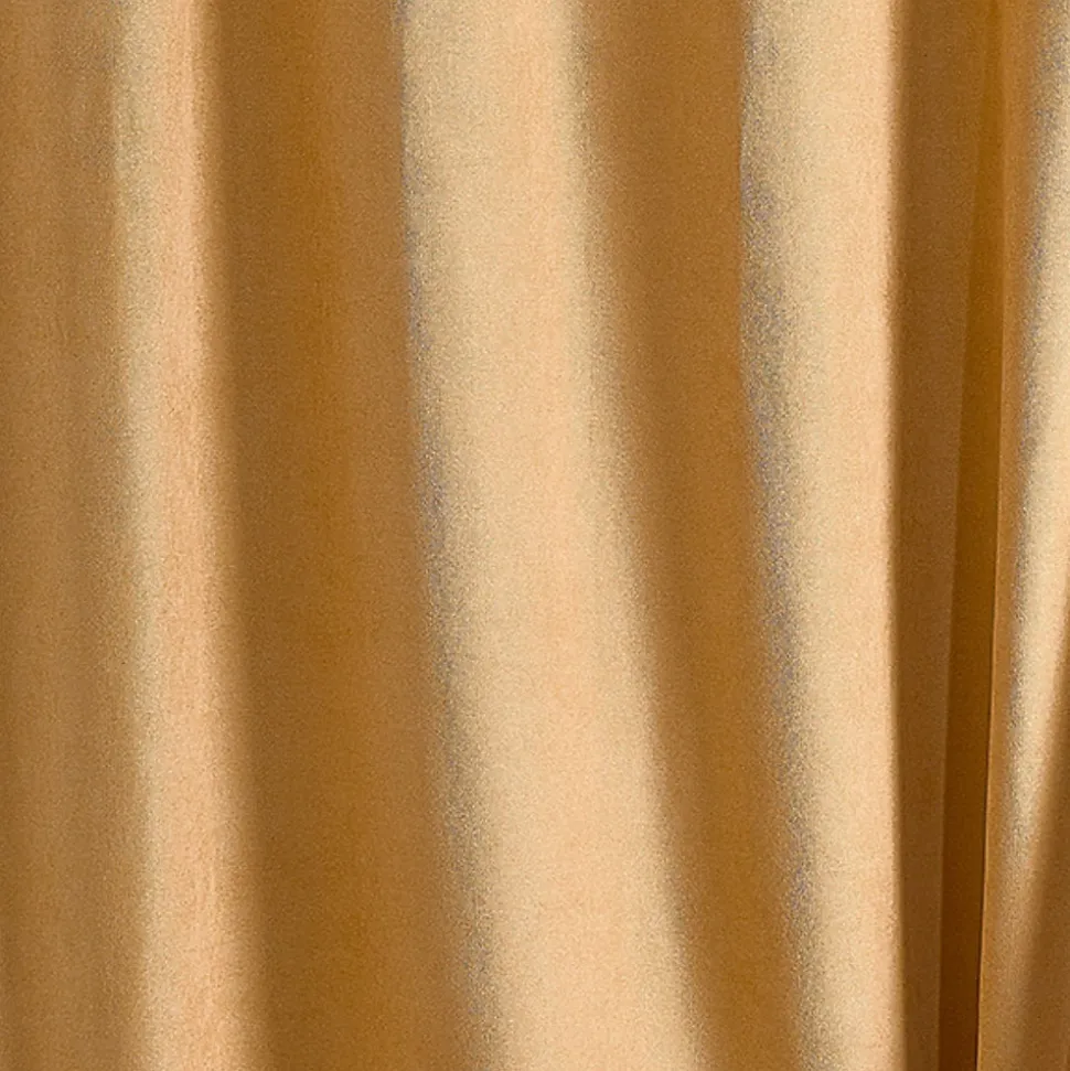 Rideau thermique phonique et semi occultant KONFOR (140x180 cm - Jaune Ocre)