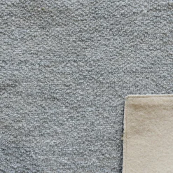 Rideau thermique semi-occultant bouclette (140x260 cm - Gris clair)