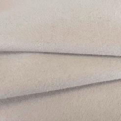 Rideau Thermique suédine doublé Polaire 140x180cm, Prêt à Poser Spécial petite hauteur, Beige