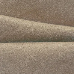Rideau Thermique suédine doublé polaire 140x240cm, Prêt a Poser, Taupe