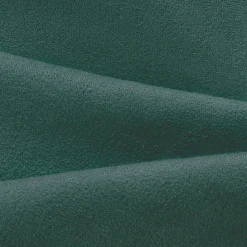 Rideau Thermique suédine doublé polaire 140x240cm, Prêt a Poser, Vert Emeraude