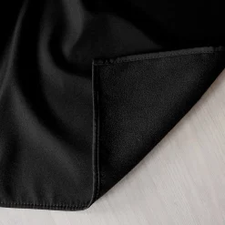 Rideau uni isolant et thermique (140x180 cm - Noir)