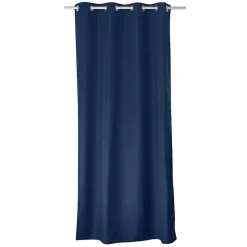 Rideau uni isolant et thermique (140x180 cm - Bleu Marine)