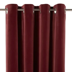Rideau Velvet Valgreta bordeaux l.140 x H.260 cm