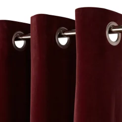 Rideau Velvet Valgreta bordeaux l.140 x H.260 cm