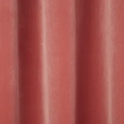 Rideau Velvet Valgreta rose l.140 x H.260 cm