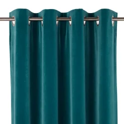 Rideau Velvet Valgreta vert l.140 x H.260 cm