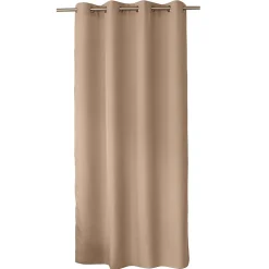 Rideau Zoé aspect voile de coton - 140 x 240 cm