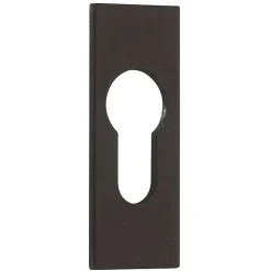 Rosace adhésive rectangulaire bronze - Clé I - Argenta