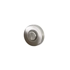 Rosace de fonction rond à visser à condamnation Lagow alliage zinc Ø50mm or GoodHome