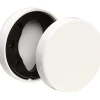 Rosace ronde blanche - Borgne - NY92F et NY94F - La paire - Normbau