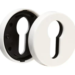 Rosace ronde blanche - Clé I - Arcolor 232 et 710 - La paire - Vachette