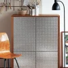 Rouleau adhésif décoratif effet 3D tôle alu gaufrée L.150 x l.67,5 cm D-C-Fix®