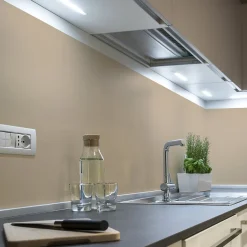 Rouleau adhésif décoratif Vinyle au Mètre - Sticker Lavable Imperméable Mur Cuisine Meubles - 60cmx1m - Taupe