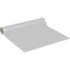 Rouleau adhésif décoratif Vinyle au Mètre - Sticker Lavable Imperméable Mur Cuisine Meubles - 60cmx5m - Gris clair
