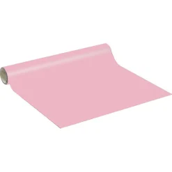 Rouleau adhésif décoratif Vinyle au Mètre - Sticker Lavable Imperméable Mur Cuisine Meubles - 60cmx8m - Rose poudre