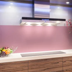 Rouleau adhésif décoratif Vinyle au Mètre - Sticker Lavable Imperméable Mur Cuisine Meubles - 60cmx8m - Rose poudre