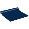 Rouleau adhésif décoratif Vinyle au Mètre - Sticker Lavable Imperméable Mur Cuisine Meubles - 60cmx1m - Bleu foncé