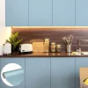 Rouleau adhésif Imperméable Vinyle au Mètre - Sticker Lavable Cuisine Meuble Armoire Porte - 60cmx5m - Bleu poudre