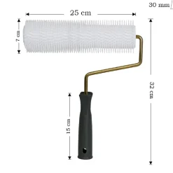 Rouleau débulleur à pointes - 25 cm - 3 cm - Dekor