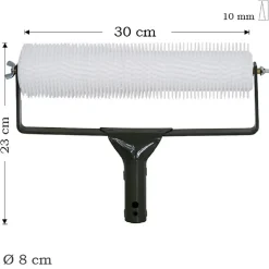 Rouleau hérisson à pointes époxy - 30 cm - 1 cm - Dekor